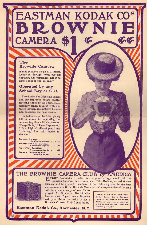 Brownie ad courtesy of Duke University Library