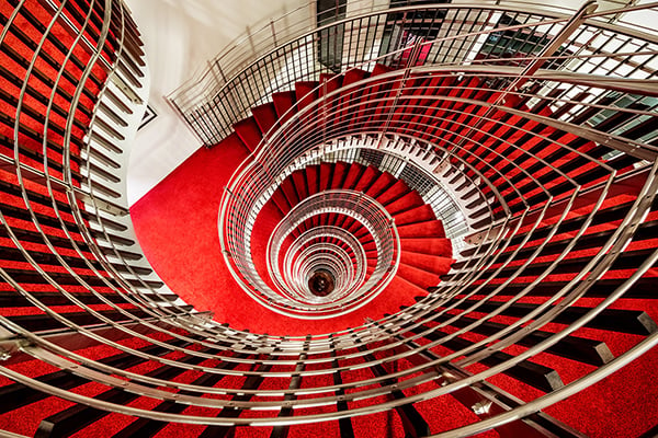 Beautiful Spiral Staircase Leading from the Beach To the Promenade  Editorial Photography - Image of tourism, blue: 111052847