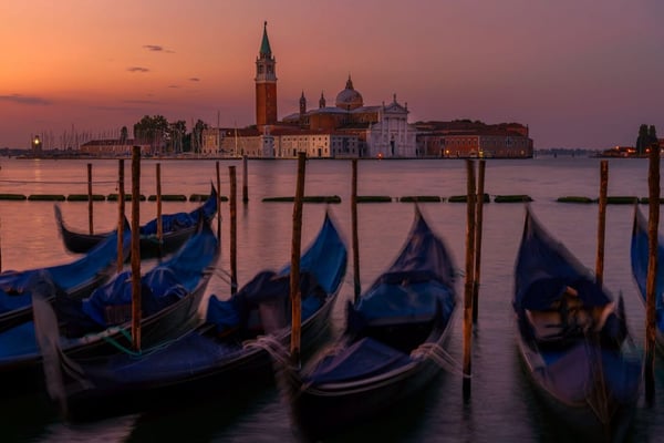 Good Morning Gondolas (Venice, Italy)